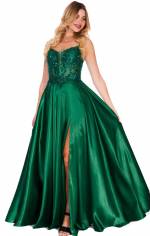 Storm Satin Fit and Flare Corset Gown MORE COLOURS